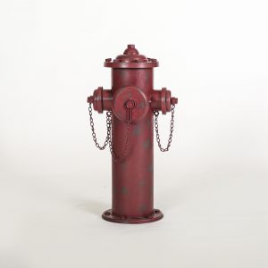 red fire hydrant prop