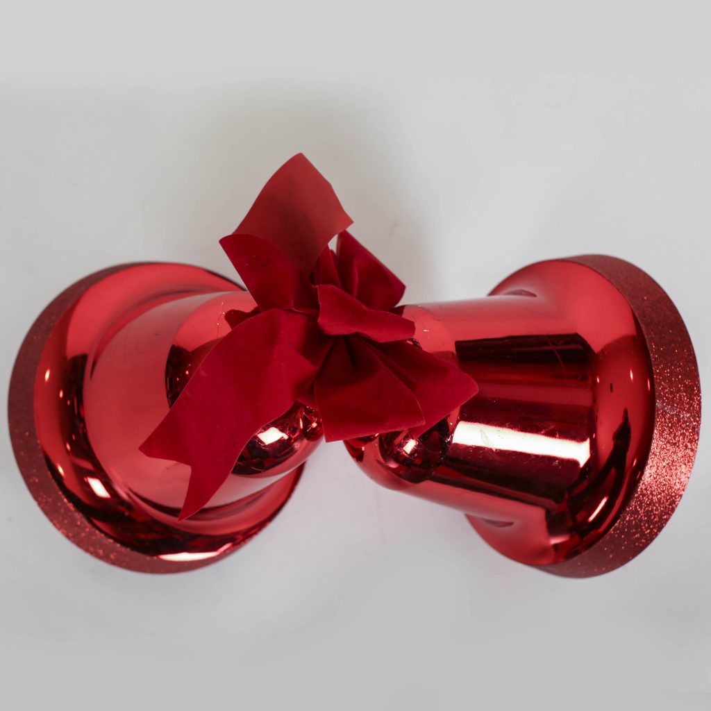 Large Red Bells | My Prop Boutique