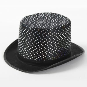 Top Hat with Polka Dots