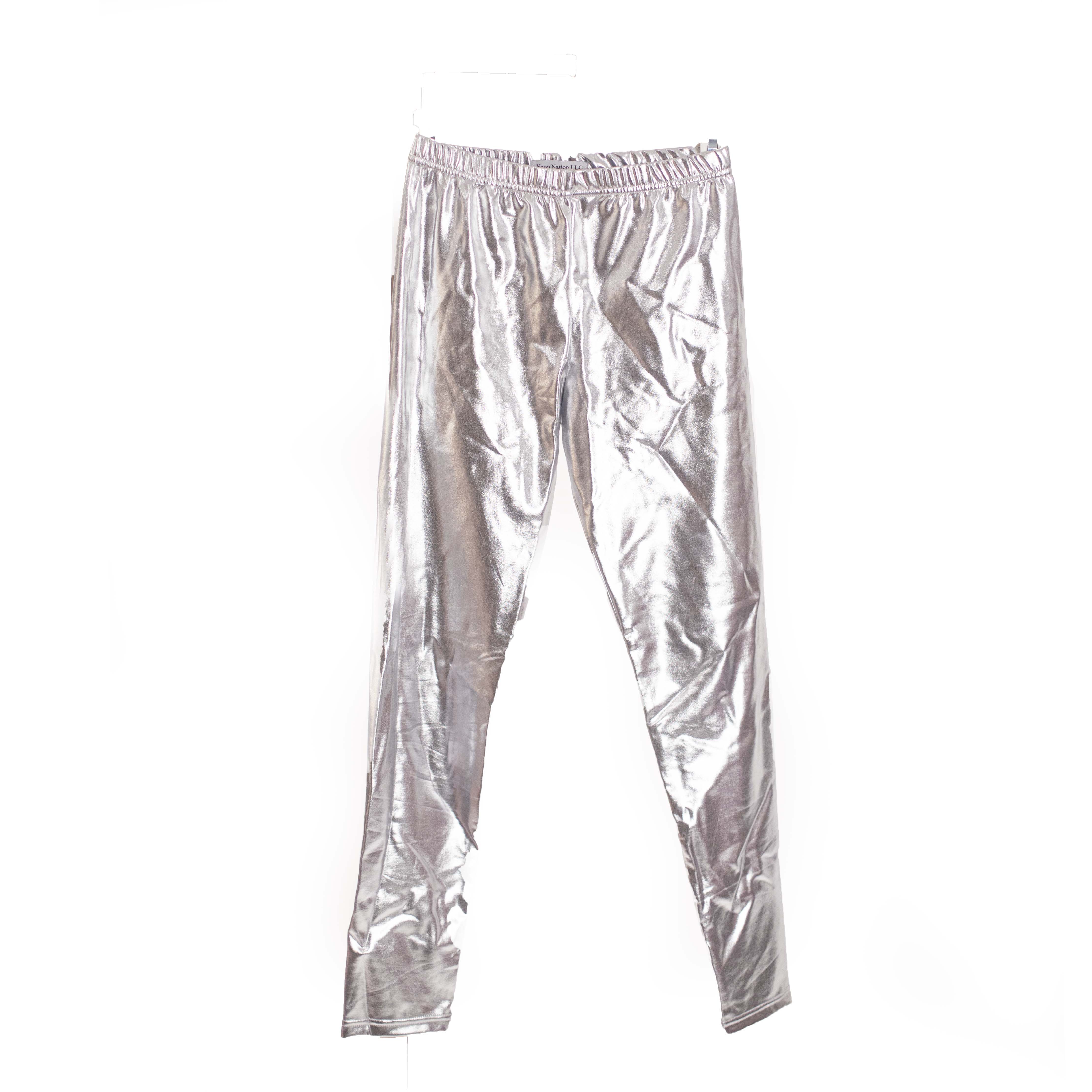 Silver Leggings costume rental | My Prop Boutique